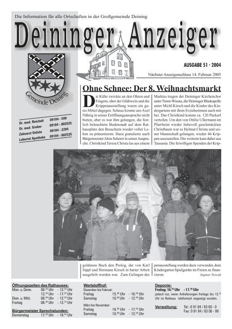 Ausgabe 51 Pmd Deining