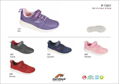 OWNDAYS 2017 Summer Catalogue - Sport Shoes