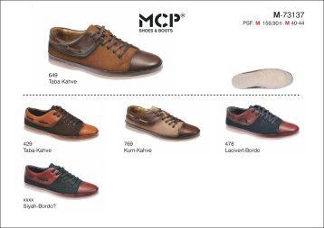 MCP Shoes & Boots- 2017 Summer Catalogue