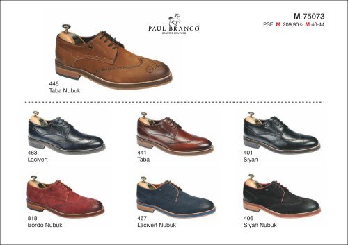 Paul Branco Shoes- 2017 Summer Catalogue