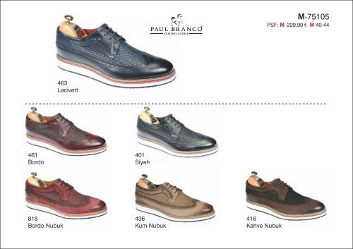 Paul Branco Shoes- 2017 Summer Catalogue