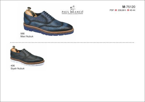 Paul Branco Shoes- 2017 Summer Catalogue