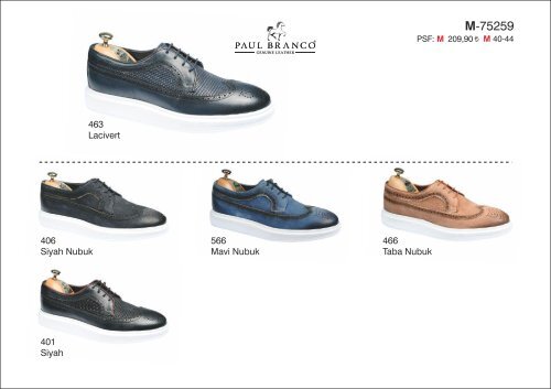 Paul Branco Shoes- 2017 Summer Catalogue