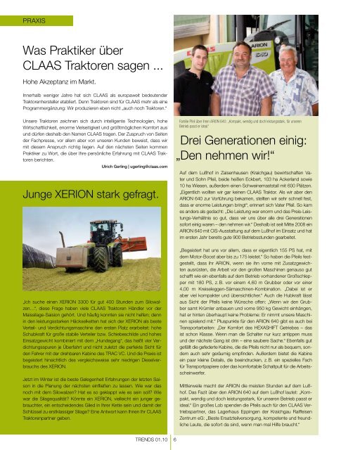 Trend - CLAAS Gruppe