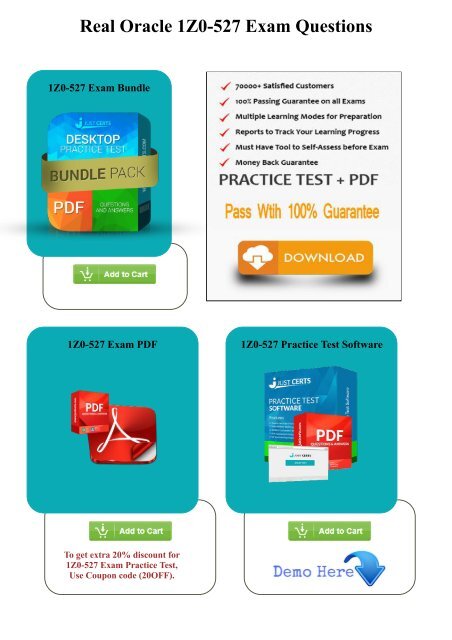 Pass 1Z0-527 Exam In First Attempt