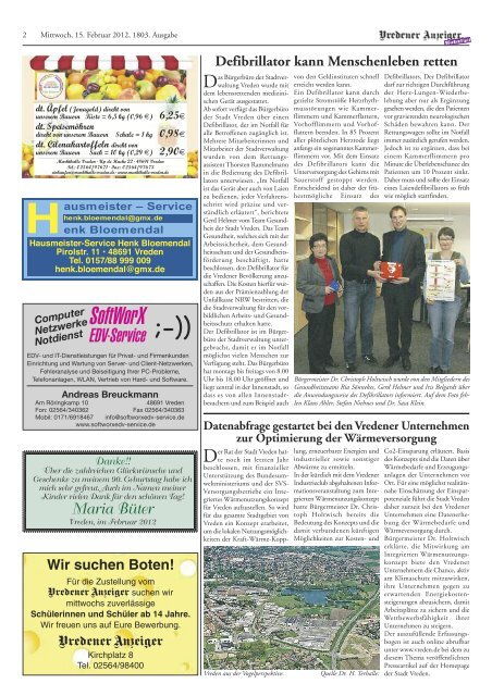 Ausgabe Nr. 1803 - Druckerei Franz Gescher