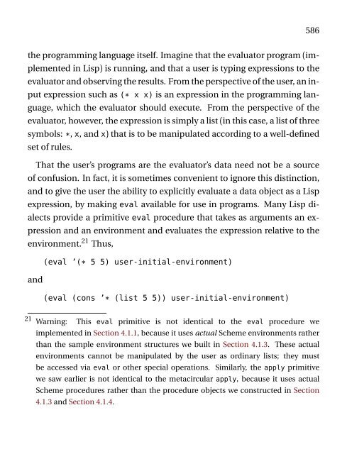 586 the programming langu
