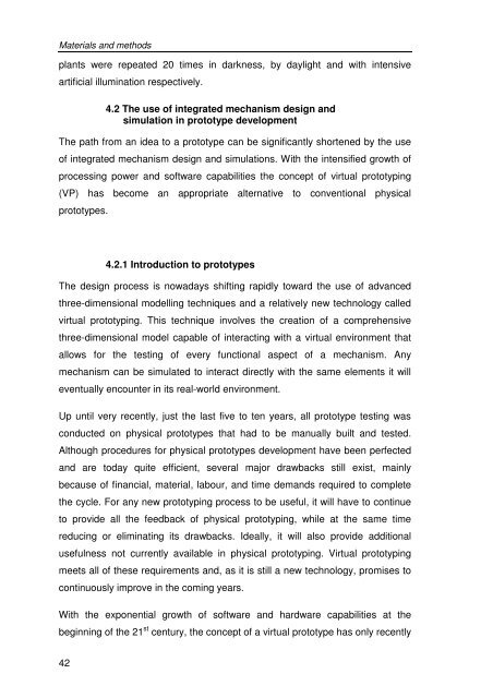 Development of a novel mechatronic system for mechanical weed ...