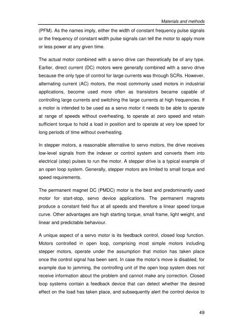 Development of a novel mechatronic system for mechanical weed ...