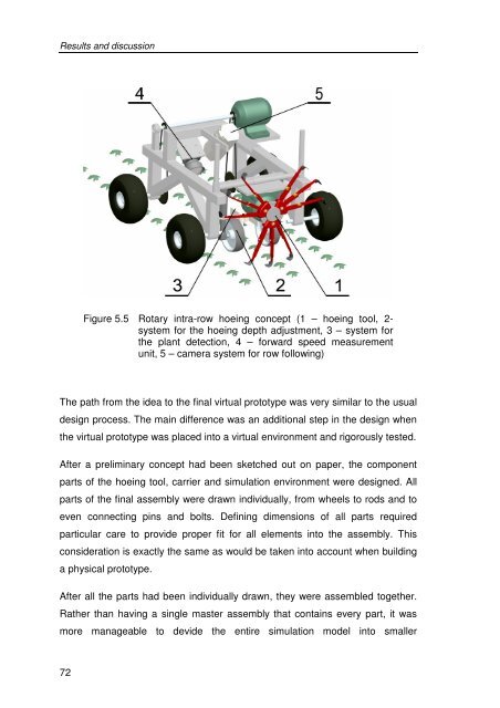 Development of a novel mechatronic system for mechanical weed ...