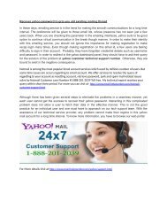 Yahoo Customer Toll Free Phone Number