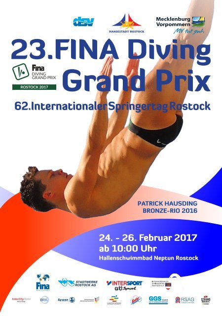 62. Internationaler Springertag - 23. FINA Diving Grand Prix Rostock 2017