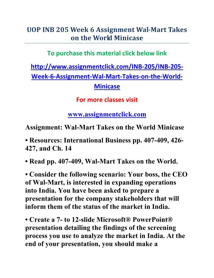 Inb 205 week 6 checkpoint market screening for final project essay 07 picture