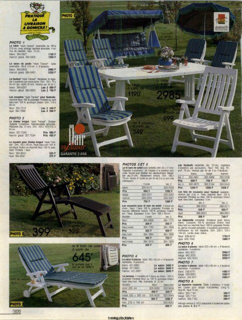 1991 LA REDOUTE PRINTEMPS-ETE MAIL ORDER CATALOGUE ON DVD