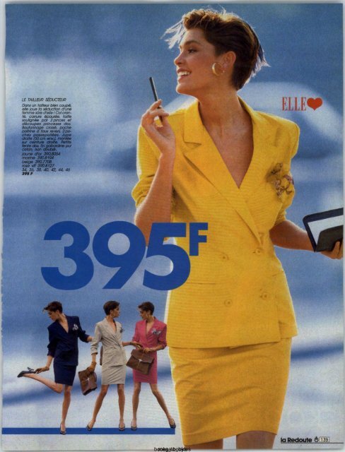 1991 LA REDOUTE PRINTEMPS-ETE MAIL ORDER CATALOGUE ON DVD