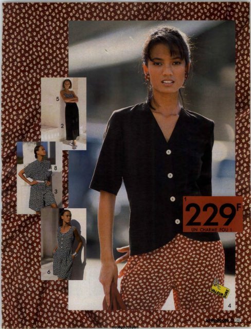 1991 LA REDOUTE PRINTEMPS-ETE MAIL ORDER CATALOGUE ON DVD