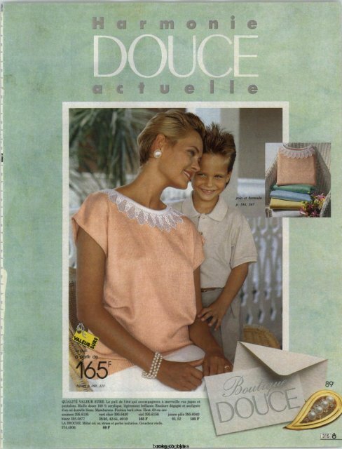 1991 LA REDOUTE PRINTEMPS-ETE MAIL ORDER CATALOGUE ON DVD