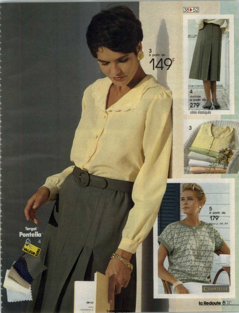 1991 LA REDOUTE PRINTEMPS-ETE MAIL ORDER CATALOGUE ON DVD