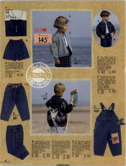 1991 LA REDOUTE PRINTEMPS-ETE MAIL ORDER CATALOGUE ON DVD