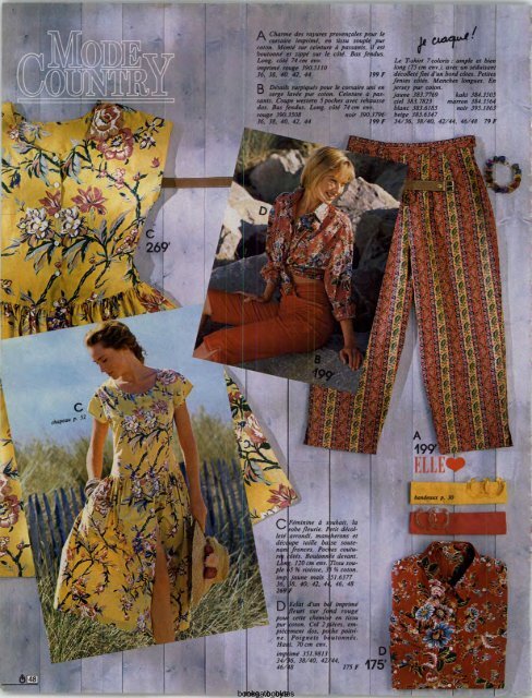 1991 LA REDOUTE PRINTEMPS-ETE MAIL ORDER CATALOGUE ON DVD