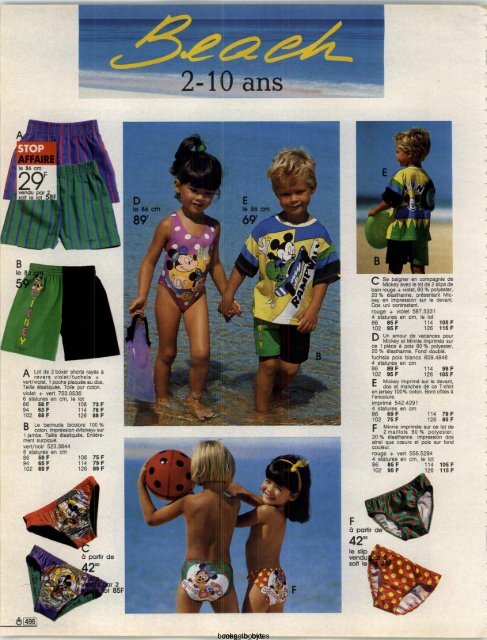 1991 LA REDOUTE PRINTEMPS-ETE MAIL ORDER CATALOGUE ON DVD