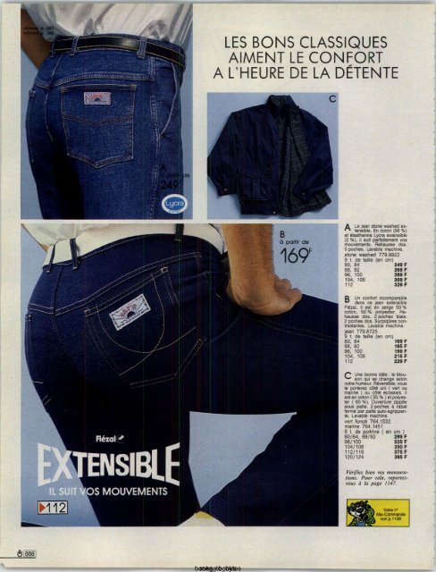 1991 LA REDOUTE PRINTEMPS-ETE MAIL ORDER CATALOGUE ON DVD