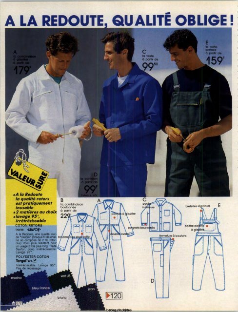 1991 LA REDOUTE PRINTEMPS-ETE MAIL ORDER CATALOGUE ON DVD