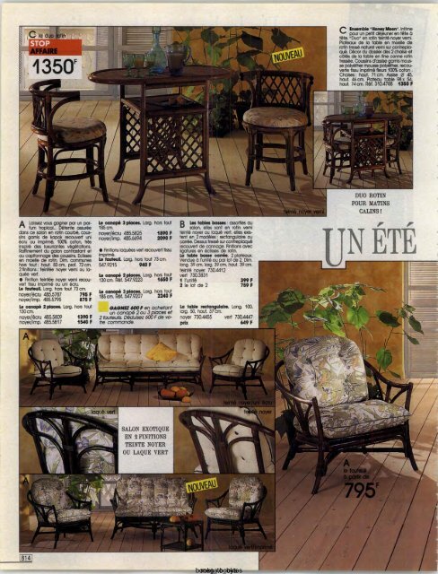 1991 LA REDOUTE PRINTEMPS-ETE MAIL ORDER CATALOGUE ON DVD