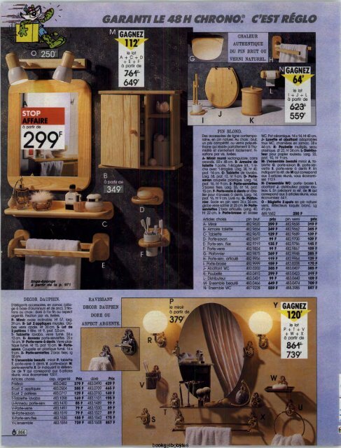 1991 LA REDOUTE PRINTEMPS-ETE MAIL ORDER CATALOGUE ON DVD