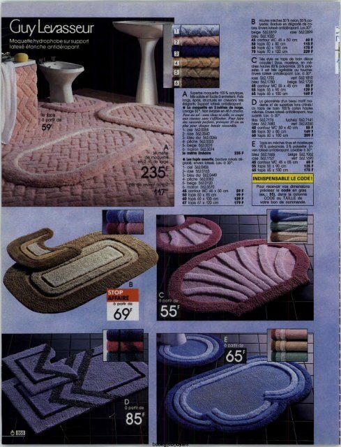 1991 LA REDOUTE PRINTEMPS-ETE MAIL ORDER CATALOGUE ON DVD