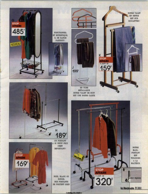 1991 LA REDOUTE PRINTEMPS-ETE MAIL ORDER CATALOGUE ON DVD