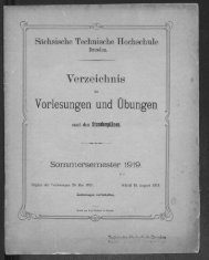 Verzeichnis der Vorlesungen und Übungen samt den Stundenplänen Sommersemester 1919