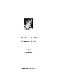 Tiberio Mitri - la storia e note di regia