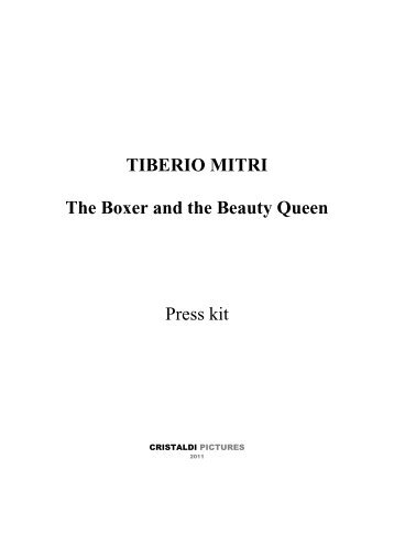 TIBERIO MITRI  Press kit INGLESE