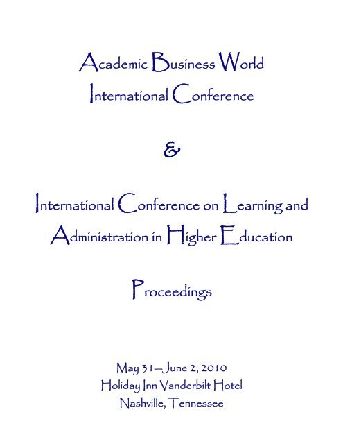 STEM Paper Presentation Conference on Academic Research in Education (CARE)  in Las Vegas, Rice University School Mathematics Project