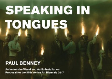 Paul Benney 'Speaking in Tongues' - At Venice Biennale