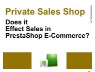 PrestaShop B2B Business privatization for professionals Module 