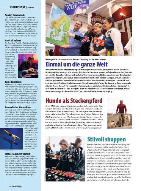 HEINZ Magazin Bochum 02-2017