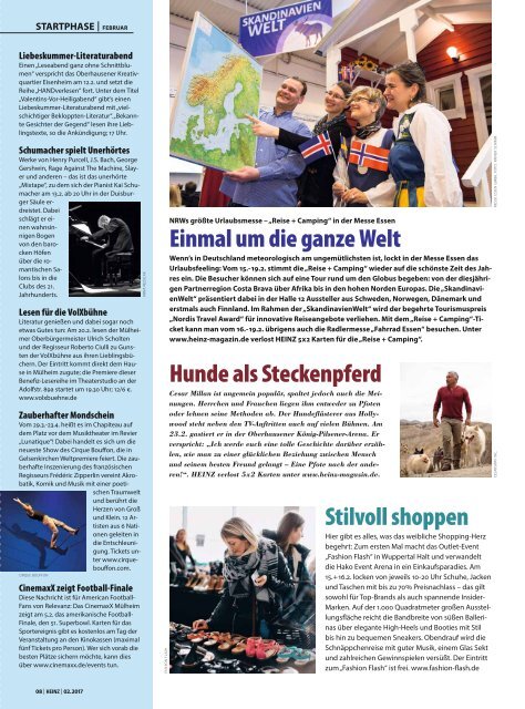 HEINZ Magazin Oberhausen 02-2017