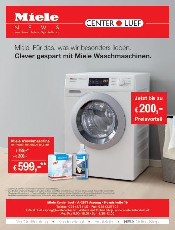 Miele Center Luef News