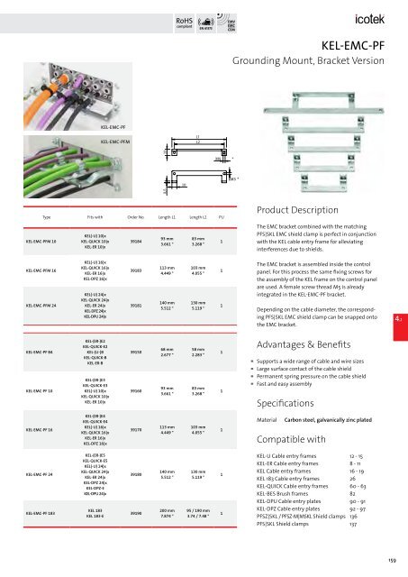 icotek Cable Entry Systems from icotek