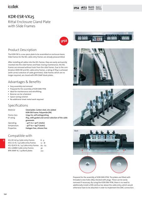 icotek Cable Entry Systems from icotek