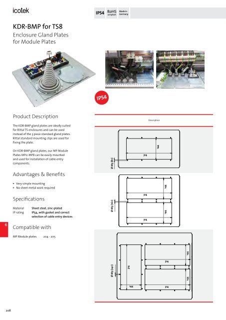 icotek Cable Entry Systems from icotek