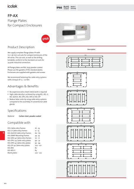 icotek Cable Entry Systems from icotek