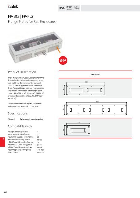 icotek Cable Entry Systems from icotek