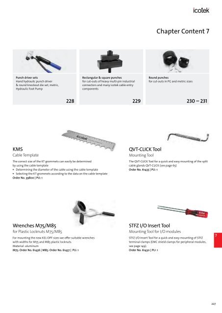 icotek Cable Entry Systems from icotek