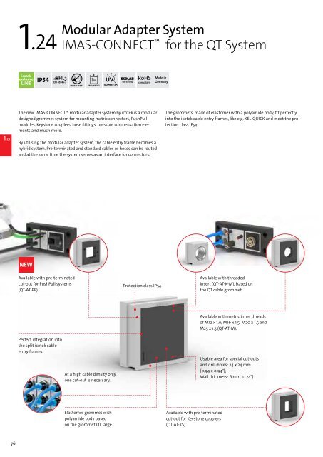 icotek Cable Entry Systems from icotek