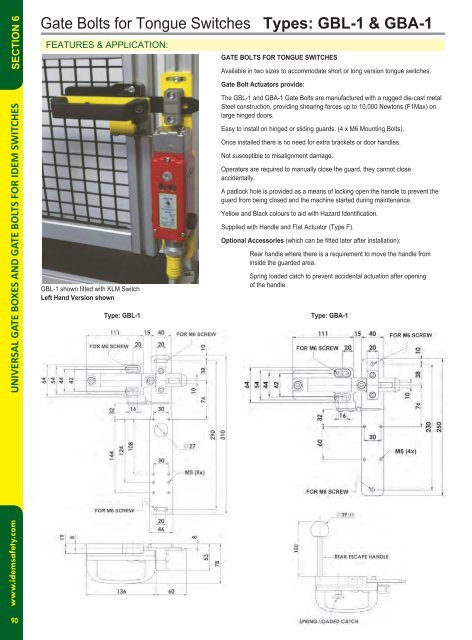 IDEM Product CATALOG