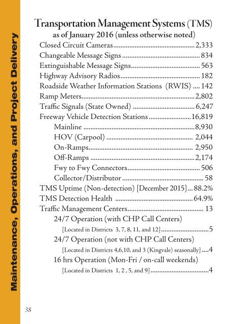 CALTRANS FACT BOOKLET