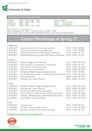 CAREER EVENTS